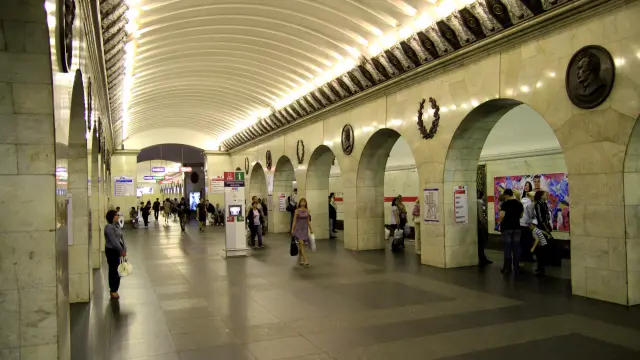 Explosión en el metro de San Petersburgo.