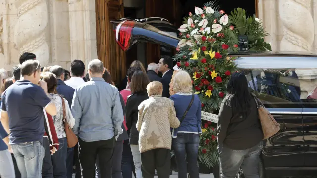 Funeral por el pequeño en Alzira.