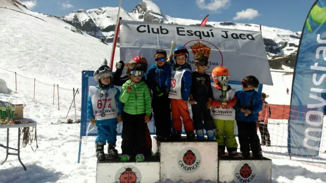 Carrera de fin de temporada del Club Esquí Jaca, este domingo.