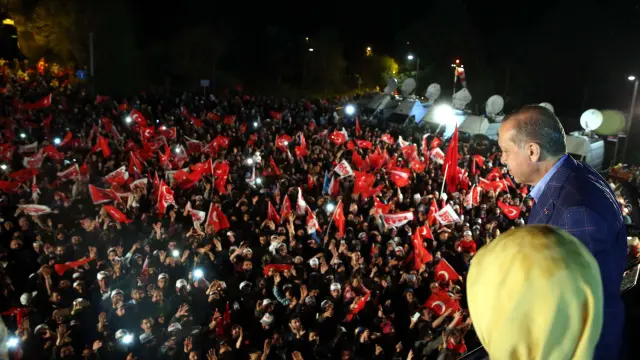 Erdogan celebra la victoria