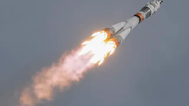 La nave rusa Soyuz MS-04 despega rumbo a la Estación Espacial Internacional