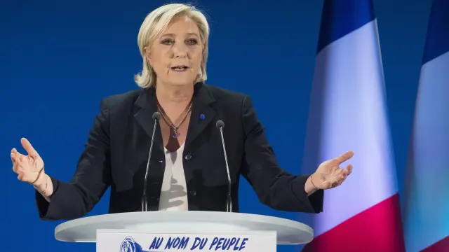 Marine Le Pen este domingo.