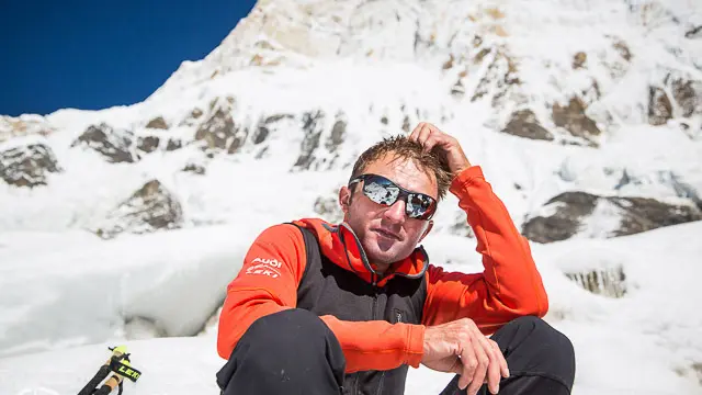El alpinista suizo Ueli Steck