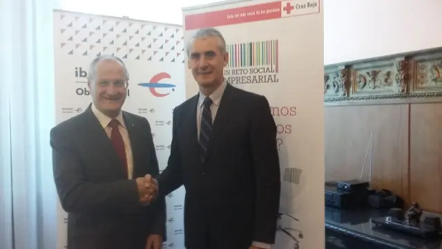 Ibercaja y Cruz Roja impulsan con 30.000 euros dos proyectos de inserción laboral
