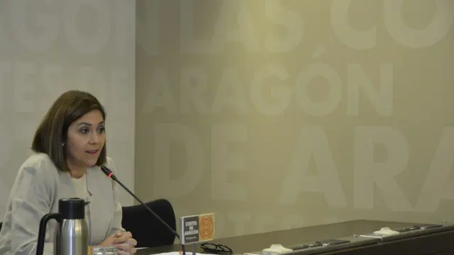 La portavoz de Ciudadanos en las Cortes de Aragón, Susana Gaspar