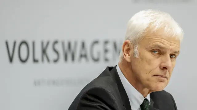 Matthias Müller, presidente de Volkswagen.
