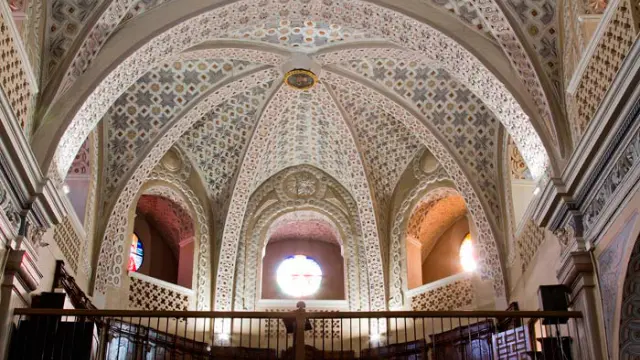 Bóveda de la iglesia de San Juan Bautista de Illueca.
