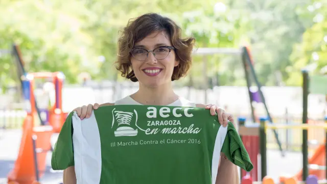 Sara López, psicóloga de la Asociación española contra el cáncer en Aragón (AECC).