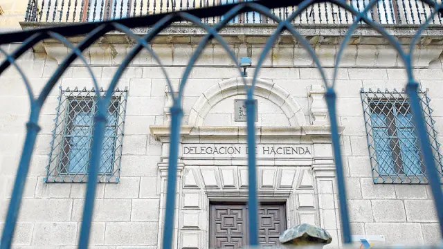 Edificio de la Delegación de Hacienda en la capital de la provincia de Soria