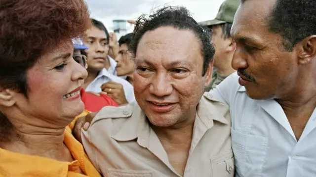 Manuel Antonio Noriega en 1987.