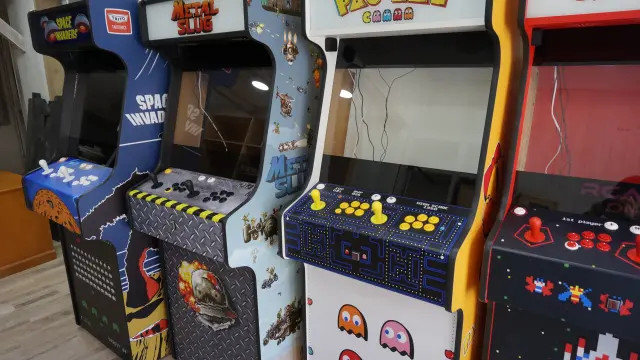Algunas máquinas de Arcade