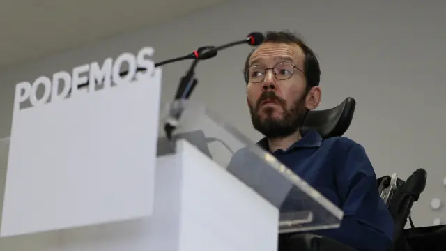 El portavoz del Consejo de Coordinación de Podemos Pablo Echenique.