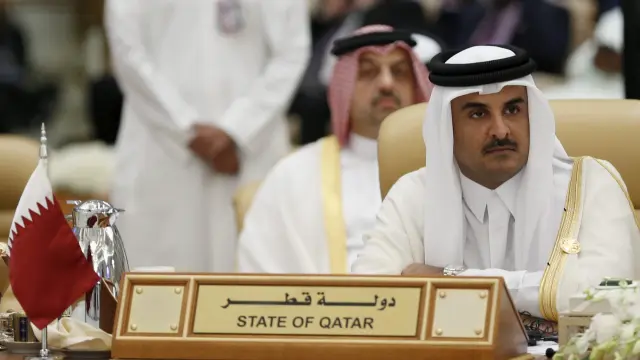 El emir de Qatar.