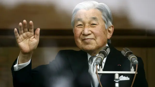 El emperador Akihito de Japón.