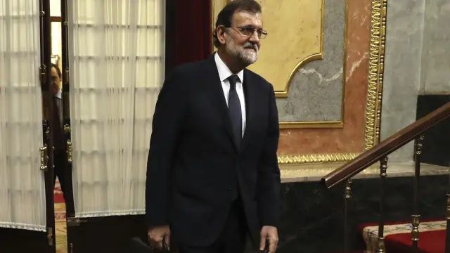 Rajoy, en el Hemiciclo