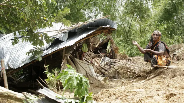 Deslizamientos en Bangladesh