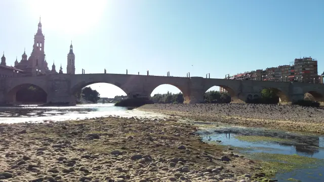Sequía en la cuenca del Ebro.