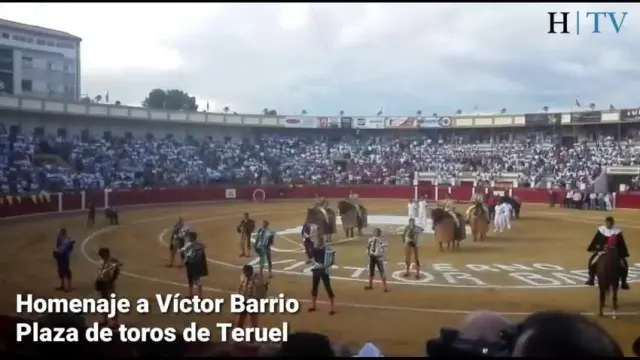 Emotivo recuerdo a Víctor Barrio en Teruel