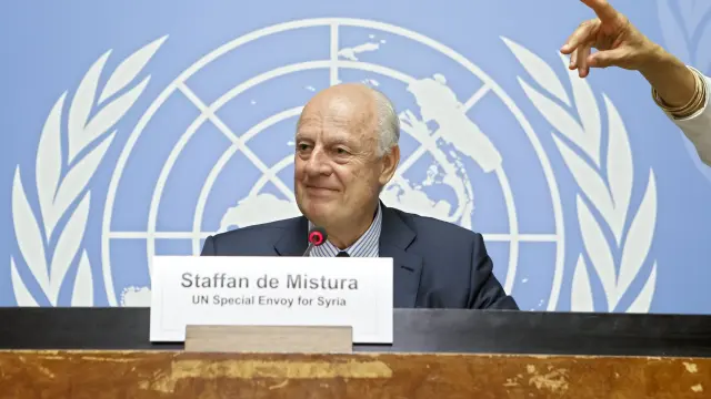 Enviado especial de la ONU para el proceso de diálogo en Siria.