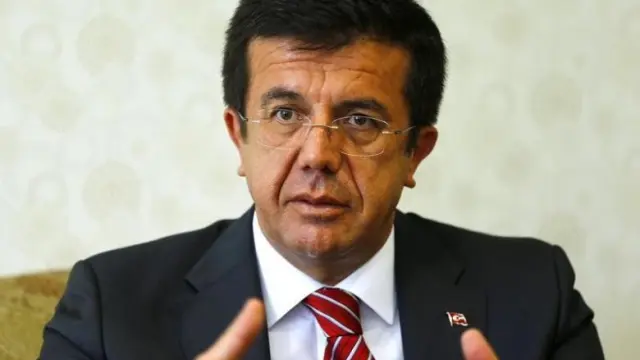 El ministro turco de Economía, Nihat Zeybekci.