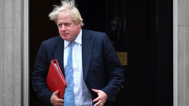El ministro británico de Relaciones Exteriores, Boris Johnson.