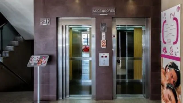 Uno de los ascensores instalados por Ascensores Johima.