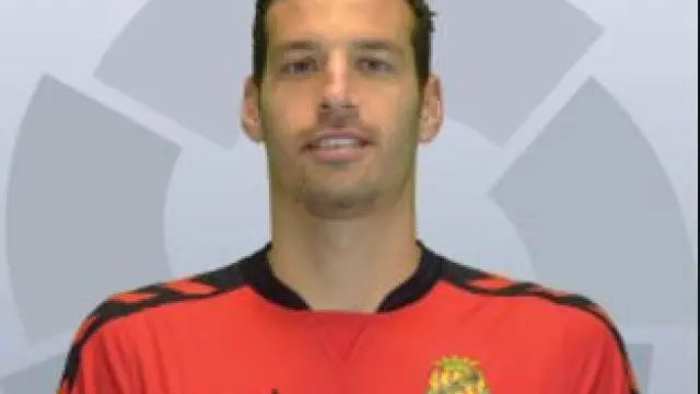 Bruno Perone, con la camiseta del Nástic de Tarragona.