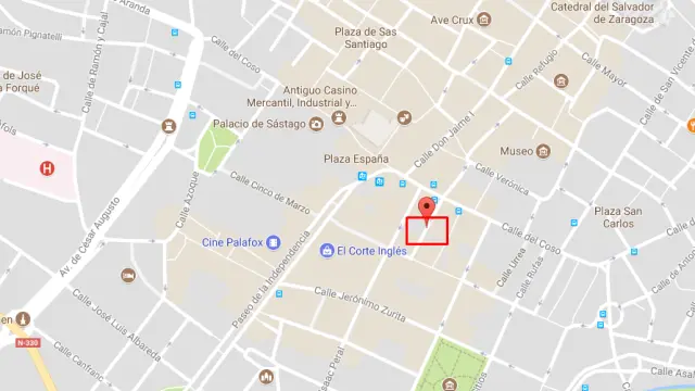 La detención se produjo este lunes, a las 23.15, en la calle Jerónimo Blancas.