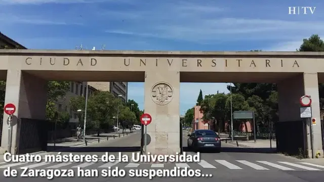 La Universidad de Zaragoza suspende cuatro másteres
