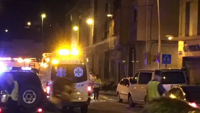 Un muerto y ocho heridos en una explosión de gas en Puente La Reina.
