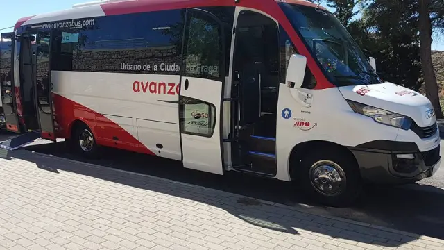 El nuevo modelo de autobús urbano de Fraga.