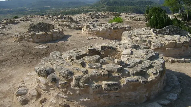 Necrópolis de El Cascarujo, en Alcañiz.