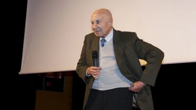 Ramón Perdiguer, en un homenaje reciente