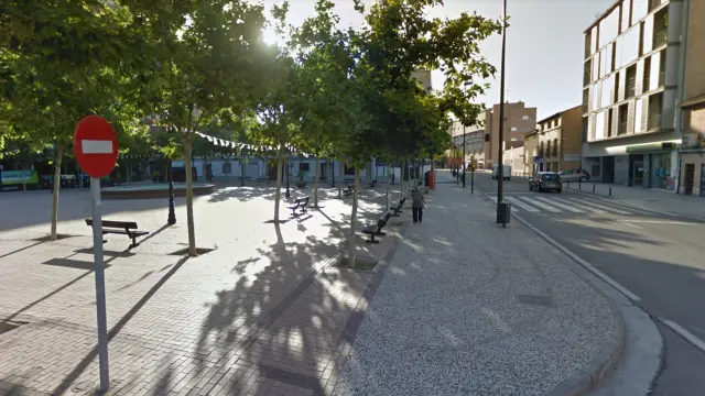 Imagen de la plaza Serrano Bergés.