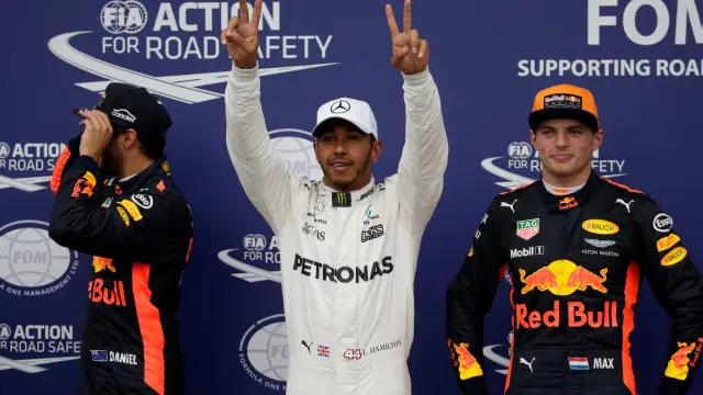 Hamilton saldrá primero en Monza, donde batió el récord de Schumacher.