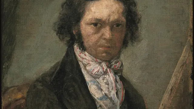 Autorretrato de Francisco de Goya.