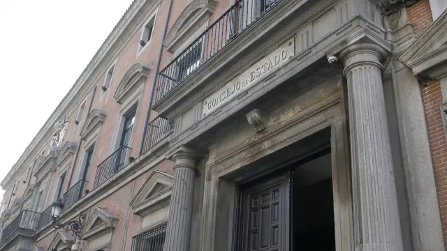 Imagen de la sede del Consejo de Estado, en Madrid.