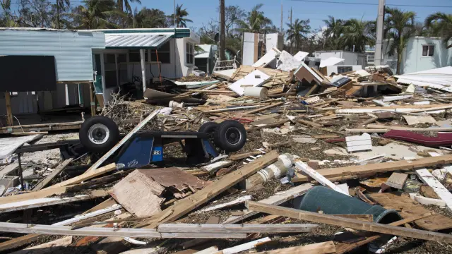 Alguno de los estragos causados por el Irma.
