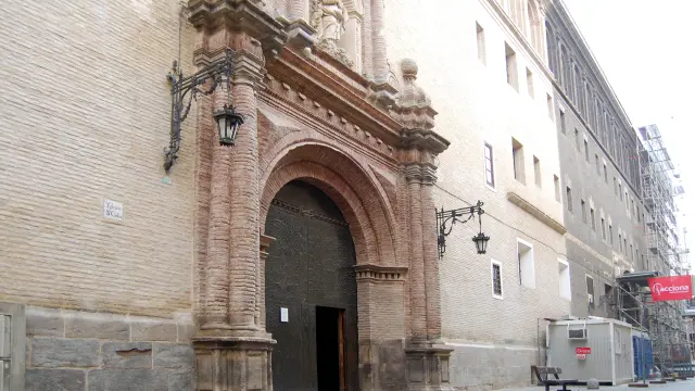 Iglesia de San Carlos, en Zaragoza, donde se celebra este concierto solidario.