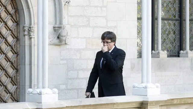 El presidente catalán Carles Puigdemont