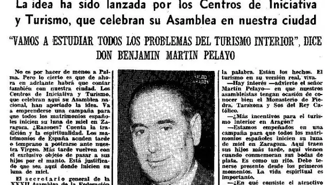 Recorte de la noticia publicada en HERALDO hace hoy 50 años.