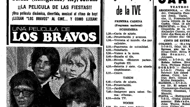 Cartel de la película anunciando el estreno el 4 de octubre de 1967.
