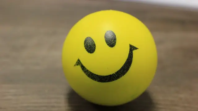 Smiley, el famoso (y feliz) icono sonriente.