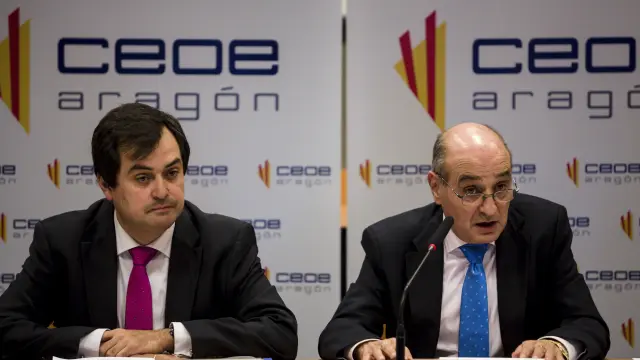 Fernando Callizo, presidente de CEOE Aragón.