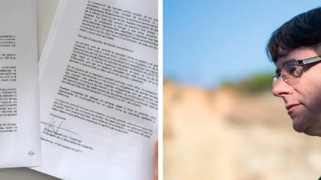 Puigdemont contestó mediante una carta al requerimiento de Rajoy.