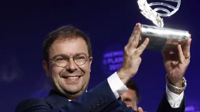 Javier Sierra recoge el Premio Planeta 2017