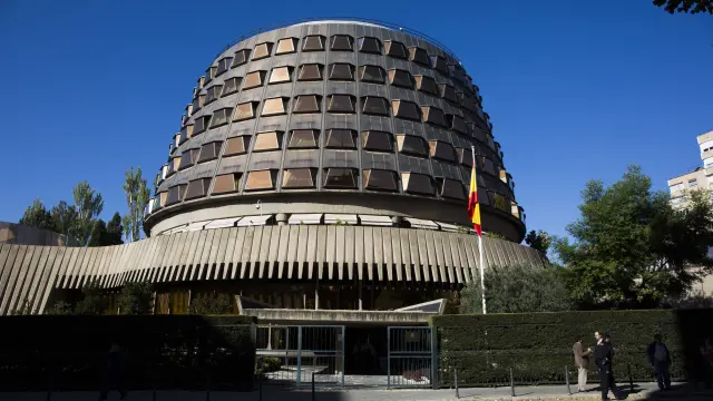 La sede del Tribunal Constitucional, situada en Madrid.
