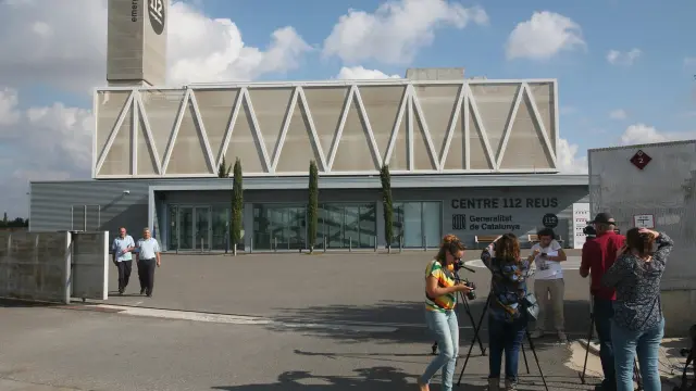 Sede central del servicio de emergencias 112 de la Generalitat, en Reus.