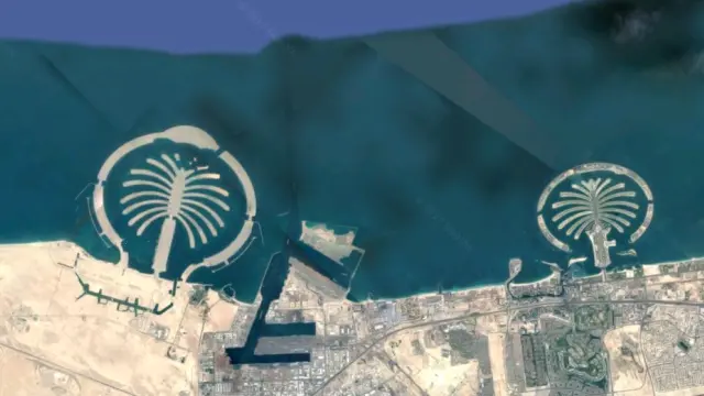 Palm Islands, en Dubai.