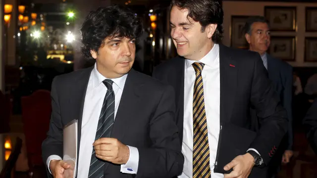Los ahora secretarios de Estado Mario Garcés y Roberto Bermúdez de Castro, en una imagen de 2012.